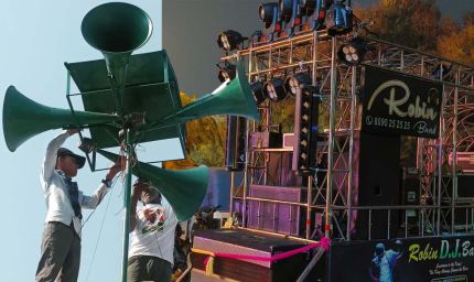 इंदौर में ध्वनि प्रदूषण पर सख्ती: डीजे उपकरण जब्त, ऊंचे मीनारों के लाउडस्पीकर होंगे हटाए