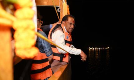 CM साय ने झुमका में 27 लाख के ओपन थिएटर का किया लोकार्पण, पर्यटन विकास पर दिया जोर