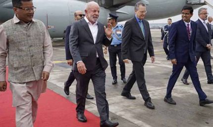 एआई समिट में भाग लेने दिल्ली पहुंचे ब्राजील के राष्ट्रपति, विदेश राज्य मंत्री ने किया औपचारिक स्वागत