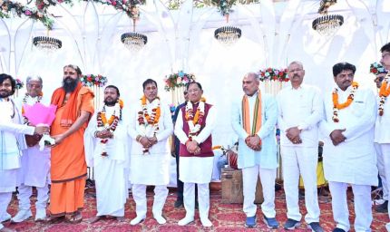 मुख्यमंत्री ने विशाल सतनाम सद्भाव पदयात्रा' का किया शुभारंभ