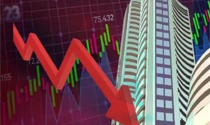 शेयर बाजार में भारी बिकवाली, सेंसेक्स 1236 अंकों की गिरावट के साथ बंद; निफ्टी 25500 के नीचे फिसला