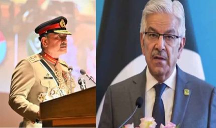 'आसिम मुनीर नहीं हैं मेरे बॉस', पाकिस्तान में सरकार में सेना के दखल पर रक्षा मंत्री की दो टूक