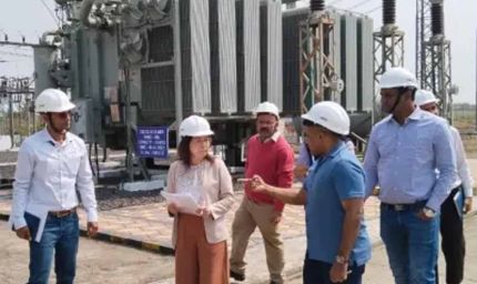 इंदौर में जायका वित्‍त पोषित एम पी ट्रांसको परियोजनाओं का निरीक्षण