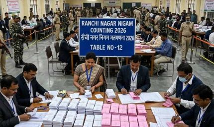 झारखंड नगर निकाय चुनाव: 5 सीटों के नतीजे घोषित, चाकुलिया में JMM और खूंटी में भाजपा समर्थित उम्मीदवार विजयी
