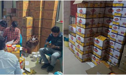 रतलाम में नकली घी का बड़ा भंडाफोड़: घर पर छापा, 1610 लीटर जब्त
