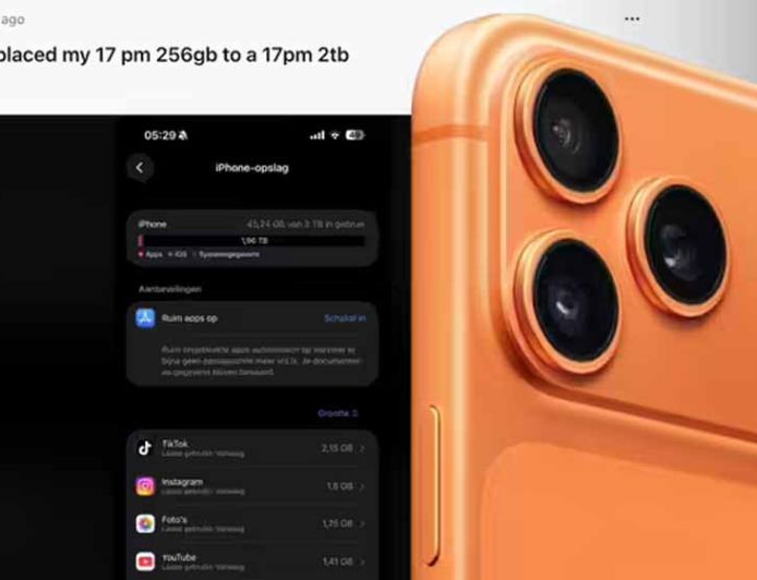 नुकसान से बन गया फायदा! iPhone गुम होने पर Apple ने दिया 2TB वेरिएंट