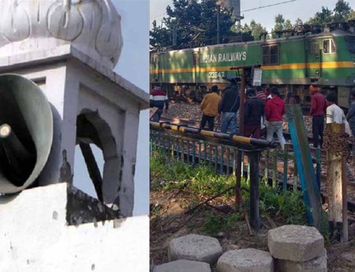 टांडा के गुरुघरों में करवाया जा रहा अनाउंसमेंट, रेलवे फाटक 10 दिन रहेगा बंद