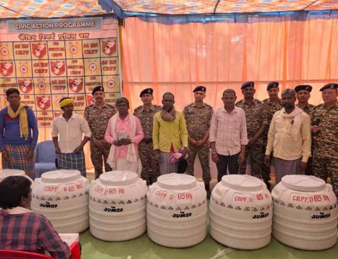 CRPF 65वीं बटालियन का जनविश्वास अभियान: सिविक एक्शन कार्यक्रम से सुरक्षा, विकास और विश्वास को मिली नई मजबूती