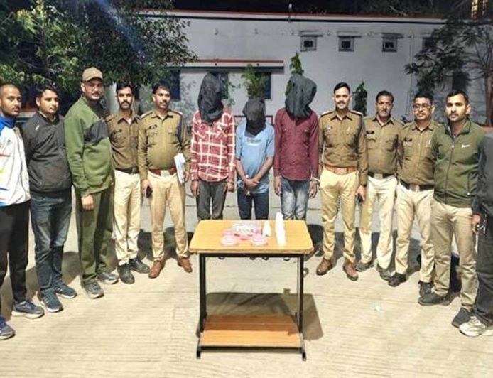 मध्यप्रदेश पुलिस की पिछले तीन दिनों की प्रमुख कार्यवाहियाँ