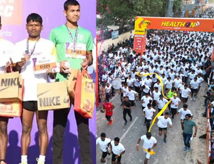 रांची हेल्थॉन 2026 के अमरदीप और बिरसी बने चैंपियन, हाफ मैराथन में रिया तिर्की ने बढ़ाया हौसला