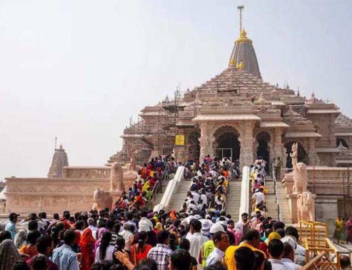 राम मंदिर प्राण प्रतिष्ठा के बाद अयोध्या की अर्थव्यवस्था में आया ऐतिहासिक उछाल