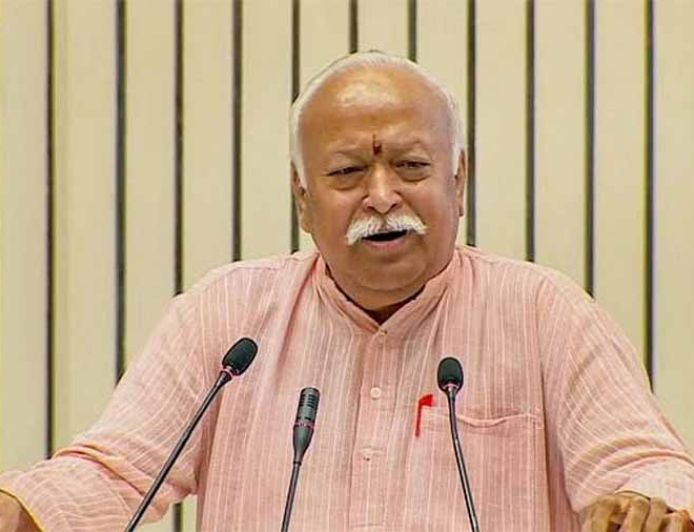 मोहन भागवत का हिंदू परिवारों से तीन बच्चों का आग्रह, बोले– खतरा नहीं है, पर जागरूक रहना ज़रूरी