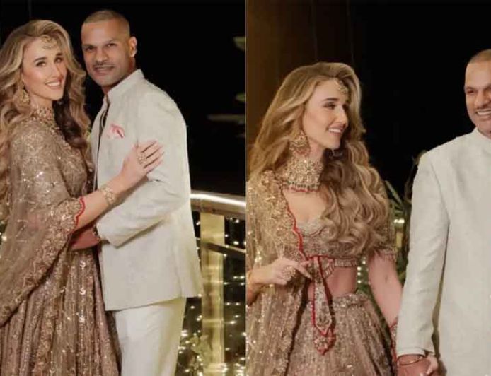 शिखर धवन दूसरी शादी कर रहे, आयरलैंड की सोफी को बनाएंगे दुल्हन, संगीत नाइट में हुए रोमांटिक