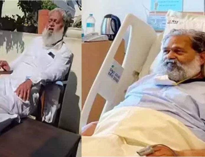 हरियाणा के मंत्री अनिल विज की तबीयत बिगड़ी, ब्लड प्रेशर कमने पर सिटी हॉस्पिटल पहुंचे