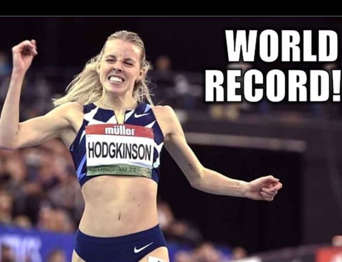 Keely Hodgkinson का कमाल: 800 मीटर इंडोर में बनाया नया वर्ल्ड रिकॉर्ड