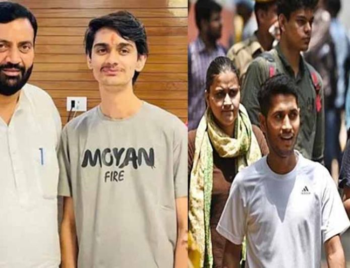 मुख्यमंत्री के बेटे ने भी भरा था सरकारी नौकरी का फार्म, CET एग्जाम में शामिल हुए लाखों युवा