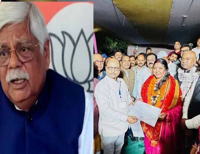 बीजेपी समर्थित प्रत्याशी के जश्न में मची अफरा-तफरी, जुलूस के दौरान सांसद हुए बेहोश