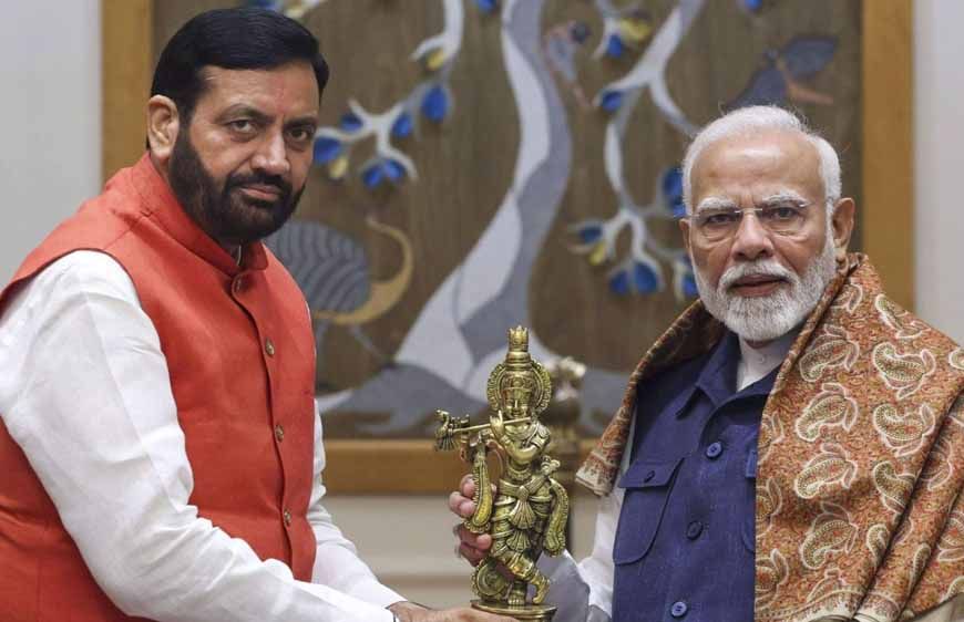 हरियाणा के सीएम सैनी की पीएम मोदी से मुलाकात, विकास कार्यों और अहम मुद्दों पर चर्चा