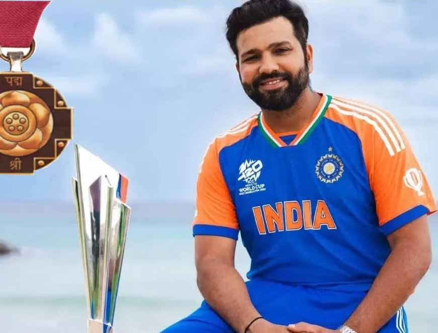 पद्म श्री से सम्मानित होने पर रोहित शर्मा का बयान: भारत के लिए सर्वश्रेष्ठ देने का संकल्प