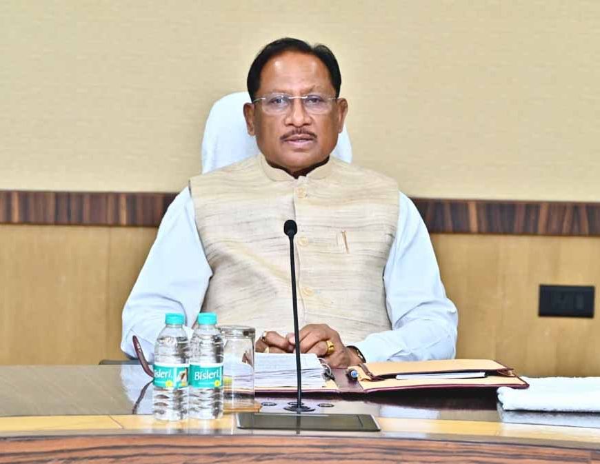 महानदी भवन में सीएम विष्णु देव साय की कैबिनेट बैठक, लिए गए कई महत्वपूर्ण निर्णय