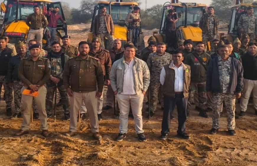 चंबल में रेत माफियाओं पर तगड़ा प्रहार, 2 दिन में नष्ट की गई 4 करोड़ से अधिक की अवैध रेत, मुरैना में कार्रवाई