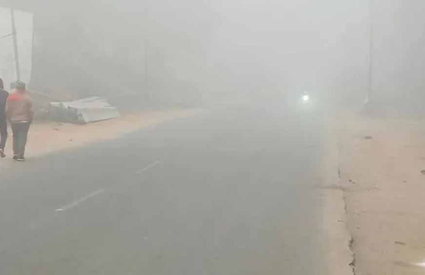 बिहार के 12 जिलों में कोहरे का यलो अलर्ट, भागलपुर में 9 डिग्री वाली कनकनी