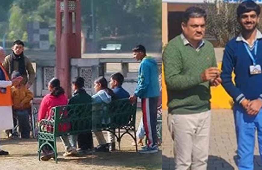 PM मोदी से काव्यांश ने सीखे सफलता के मंत्र, 'परीक्षा पर चर्चा' में हरियाणा से इकलौते विद्यार्थी को मिला मौका