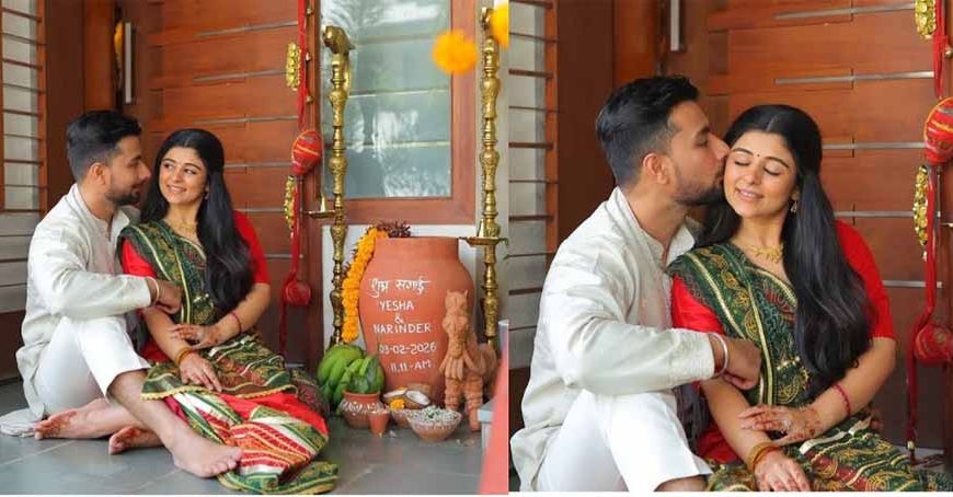 TV एक्ट्रेस येशा रूघानी हुईं सगाई में बंधीं, 11:11 के शुभ मुहूर्त पर डायरेक्टर बॉयफ्रेंड ने पहनाई अंगूठी
