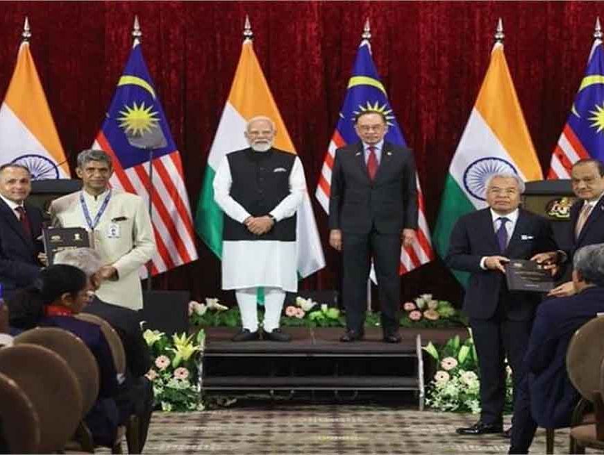 भारत-मलेशिया रिश्तों में नई रफ्तार: PM मोदी से मुलाकात के बाद बोले अनवर इब्राहिम, 11 अहम समझौते हुए तय