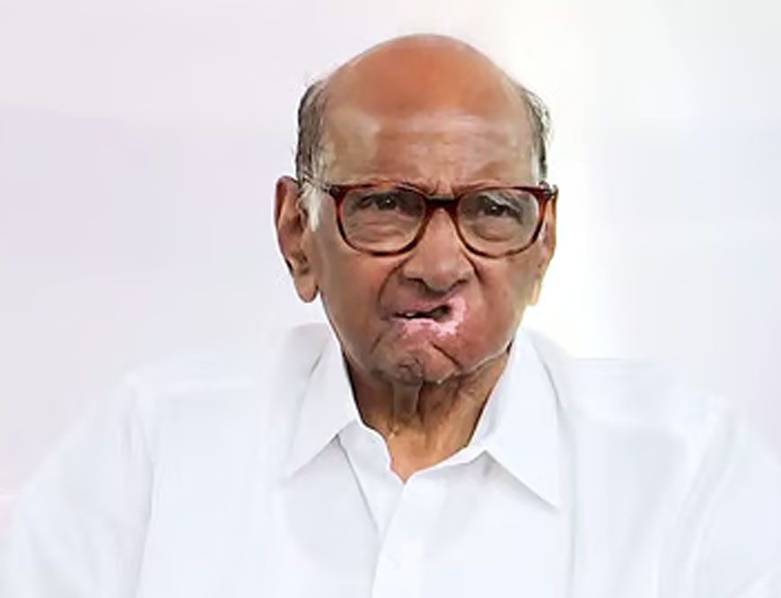 शरद पवार की तबीयत बिगड़ी, अस्पताल में भर्ती