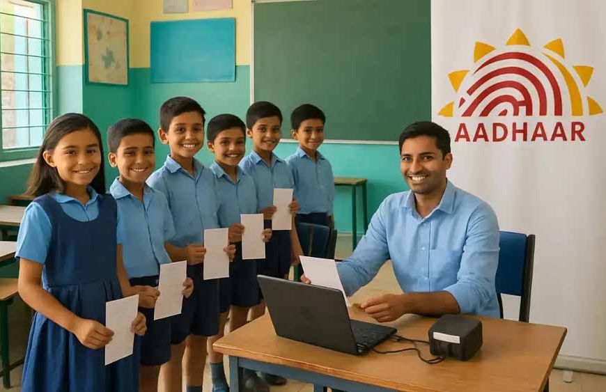 352 स्कूलों में आधार बायोमेट्रिक अपडेट कैंप, 21,406 विद्यार्थियों का होगा सत्यापन