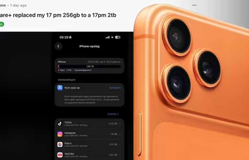 नुकसान से बन गया फायदा! iPhone गुम होने पर Apple ने दिया 2TB वेरिएंट