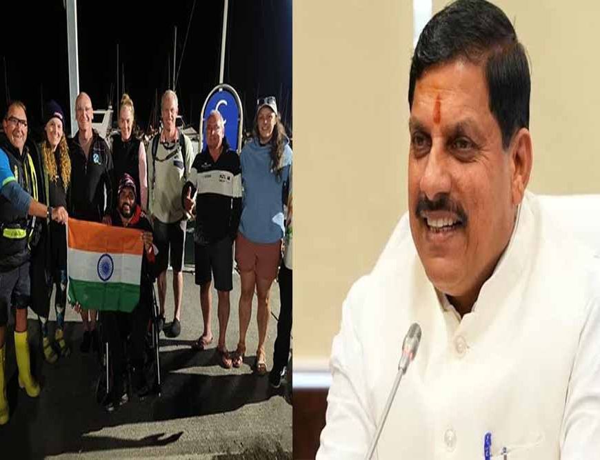 मुख्यमंत्री डॉ. यादव ने इंटरनेशनल पैरा स्विमर श्री सत्येन्द्र सिंह लोहिया को दी बधाई