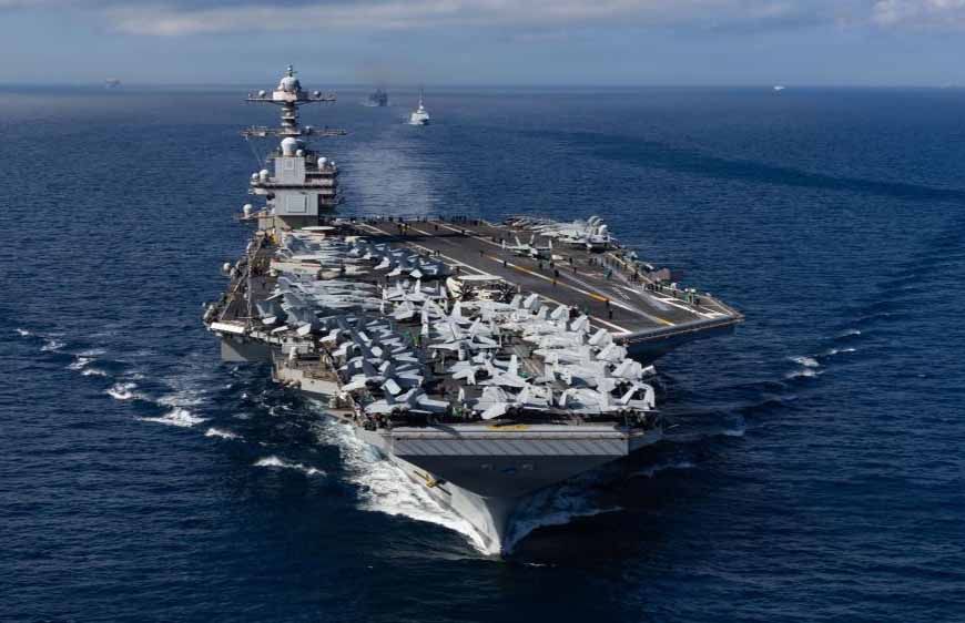 तनाव बढ़ा: US का सबसे बड़ा एयरक्राफ्ट कैरियर ईरान की ओर रवाना, ट्रंप ने लिया अहम फैसला