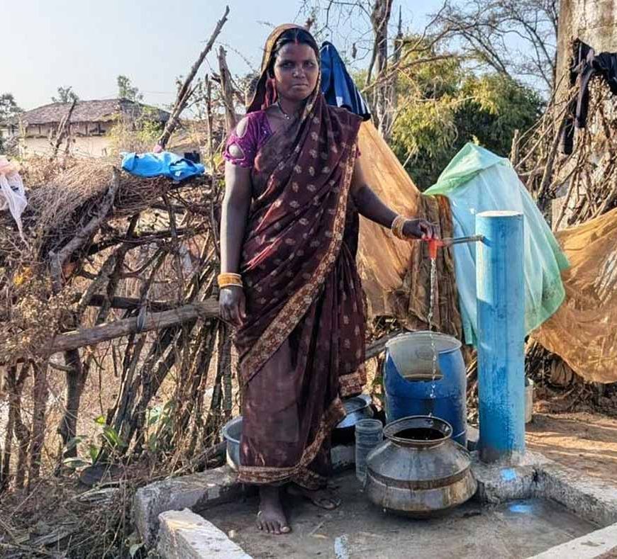 हर घर जल योजना से ग्राम कन्हारी में बदली पेयजल की तस्वीर