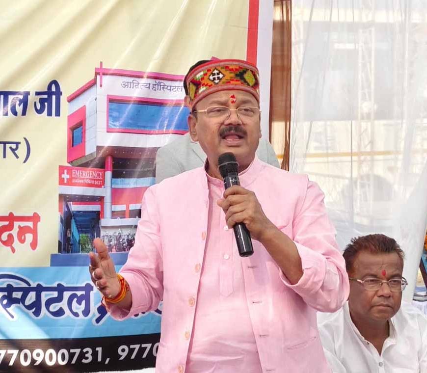 आयुष्मान कार्ड योजना गरीबों के लिए वरदान- राज्य मंत्री श्री दिलीप जायसवाल