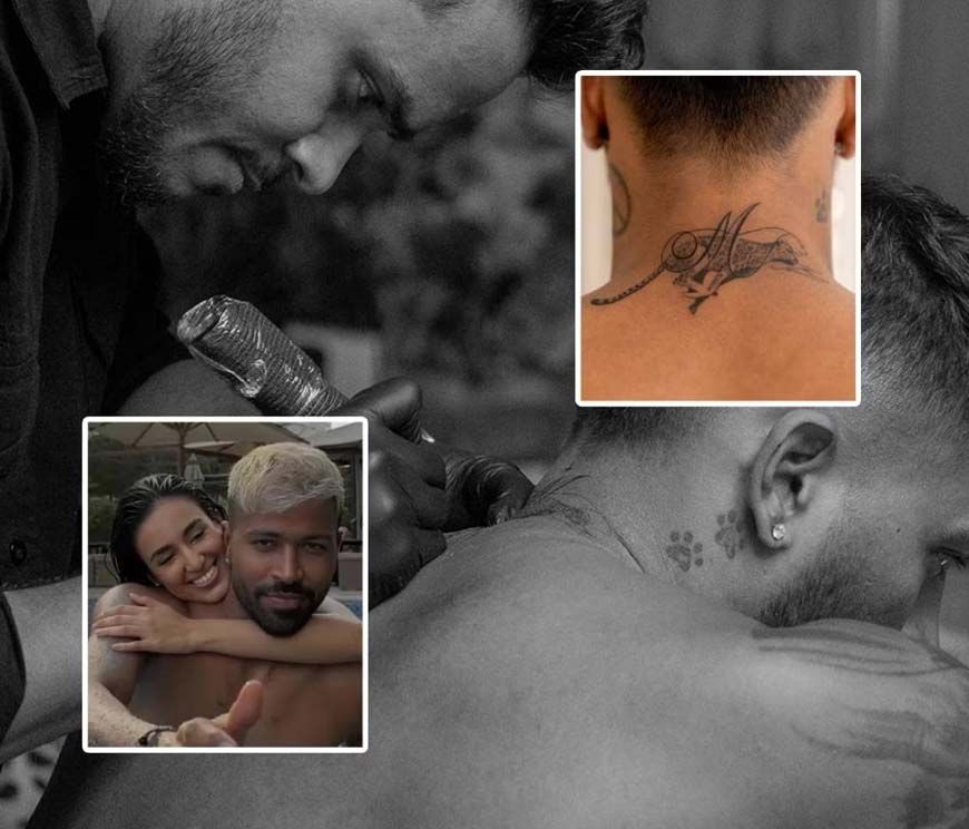 हार्दिक पांड्या ने माहिका के लिए वैलेंटाइन डे पर किया स्पेशल सरप्राइज, नया टैटू हुआ वायरल