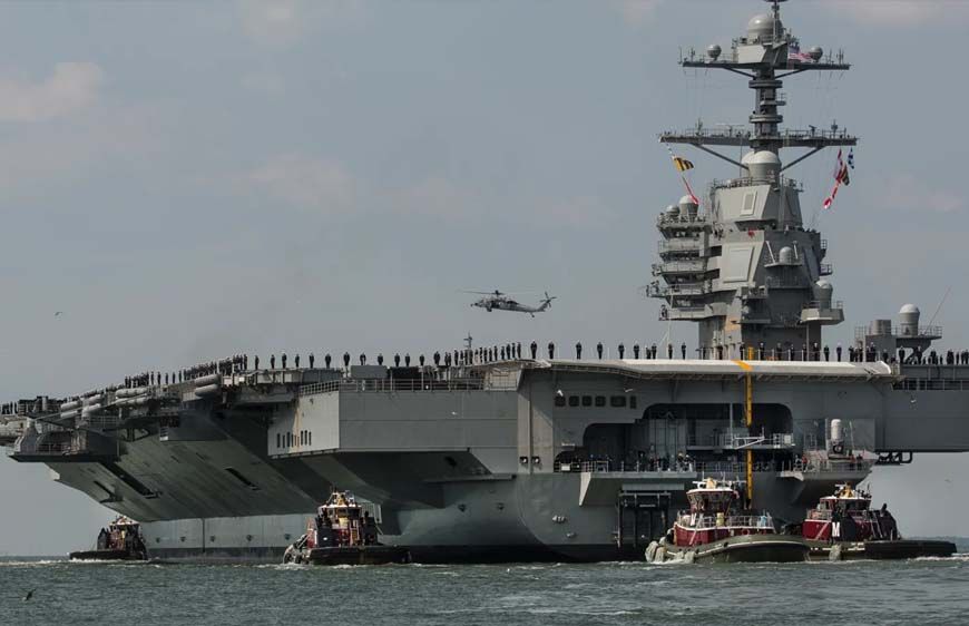 ऑपरेशन मादुरो: ट्रंप ने दुनिया के सबसे बड़े एयरक्राफ्ट कैरियर को ईरान के पास तैनात किया