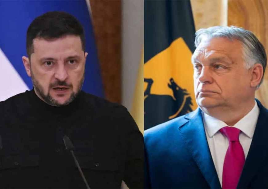 हंगरी के प्रधानमंत्री पर जेलेंस्की का तीखा तंज, 'वह केवल पेट बढ़ा रहे हैं'