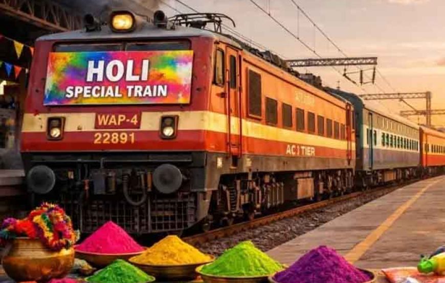 होली स्पेशल का तोहफा: कोलकाता-दिल्ली रूट पर 26 ट्रेनें, बिहार यात्रियों की बढ़ी राहत