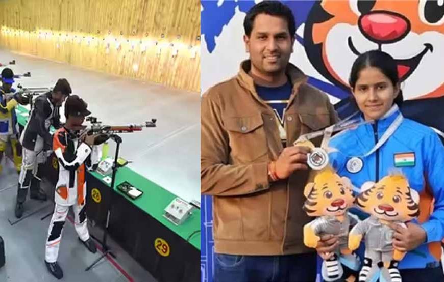 रेवाड़ी की चहक ने जीता रजत पदक, एशियन शूटिंग चैंपियनशिप में बढ़ाया मान