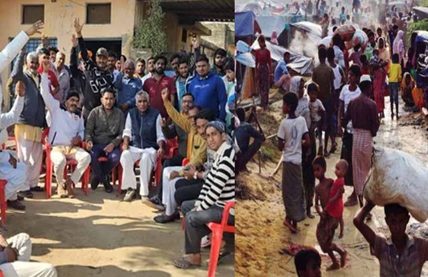 रोहतक में रोहिंग्याओं को भगाने 3 गांवों की हुई पंचायत, बढ़ते अपराध के चलते 10 दिन की दी मोहलत