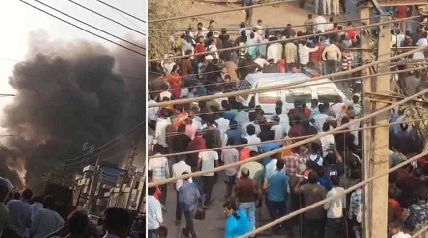 फरीदाबाद में केमिकल फैक्टरी हादसा: ड्रम विस्फोट से 30 से ज्यादा मजदूर झुलसे, इलाके में दहशत