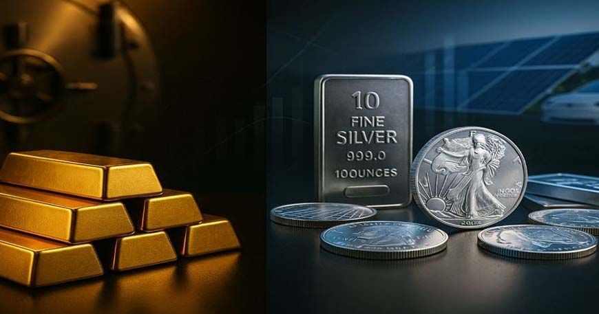 चांदी की कीमतों में बड़ी गिरावट! रिकॉर्ड हाई से ₹1.80 लाख टूटी, सोना भी फिसला