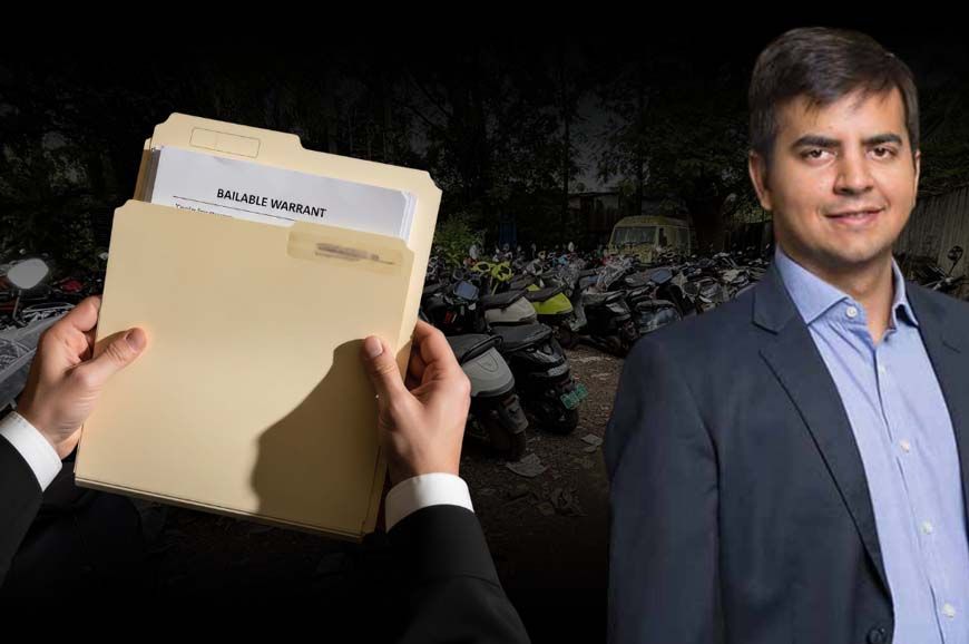 रिपेयरिंग के लिए गई OLA बाइक गायब, CEO भाविश अग्रवाल पर अरेस्ट वारंट जारी