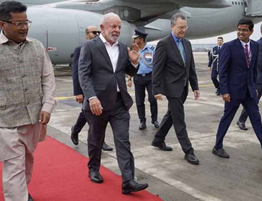 एआई समिट में भाग लेने दिल्ली पहुंचे ब्राजील के राष्ट्रपति, विदेश राज्य मंत्री ने किया औपचारिक स्वागत