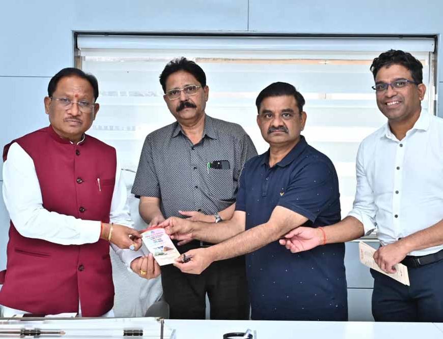 मुख्यमंत्री साय से आईएमए के प्रतिनिधिमंडल ने की सौजन्य मुलाकात