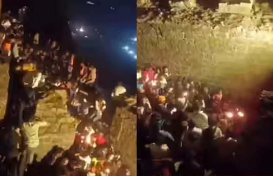 छत्रपति शिवाजी जयंती पर पुणे में भगदड़, कई लोग घायल, हजारों की भीड़ जमा