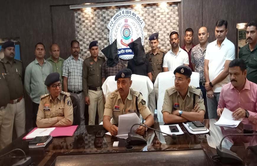 अंतरराज्यीय लूट एवं उठाईगिरी गिरोह का जांजगीर पुलिस ने किया पर्दाफाश
