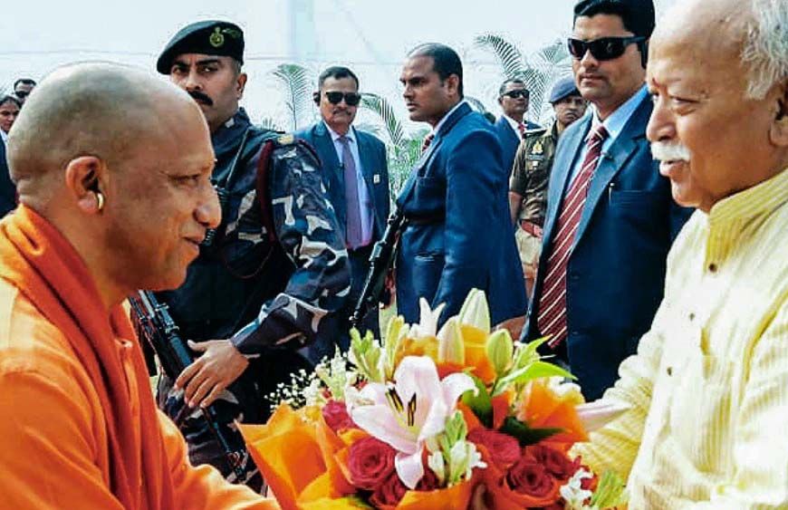 2027 चुनाव से पहले यूपी में RSS सक्रिय, योगी के बाद डिप्टी CMs की मोहन भागवत से मुलाकात